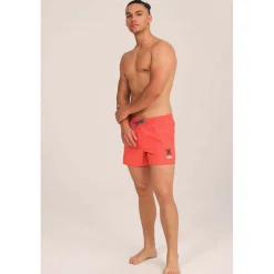 Hombre MUNICH Bañadores Y Toallas<BAÑADOR HOMBRE ELÁSTICO CORTO NARANJA