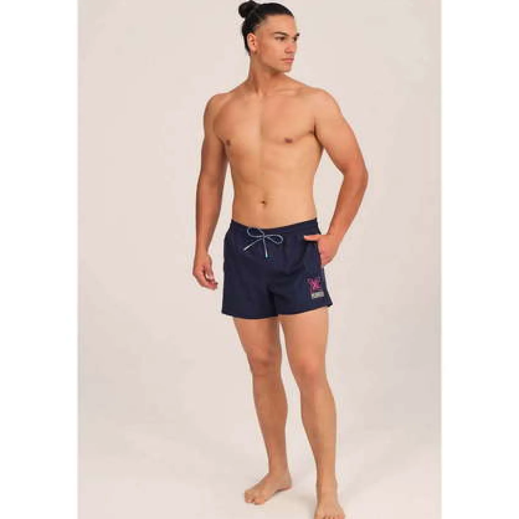 Hombre MUNICH Bañadores Y Toallas<BAÑADOR HOMBRE ELÁSTICO CORTO MARINO