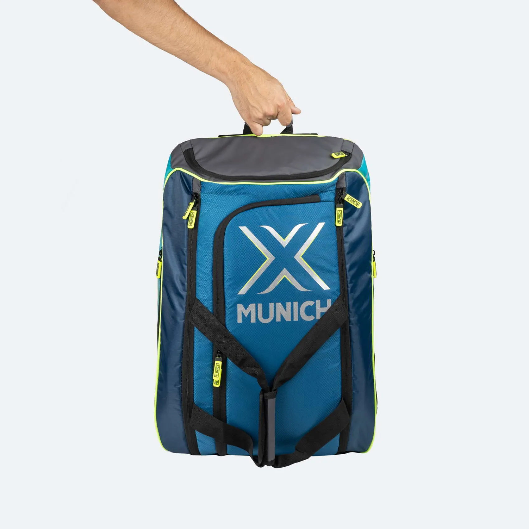 Mujer MUNICH Bolsas Y Paleteros|Bolsas & Paleteros<BASIC TRAINING BACKPACK BLUE & LIMA FLUOR
