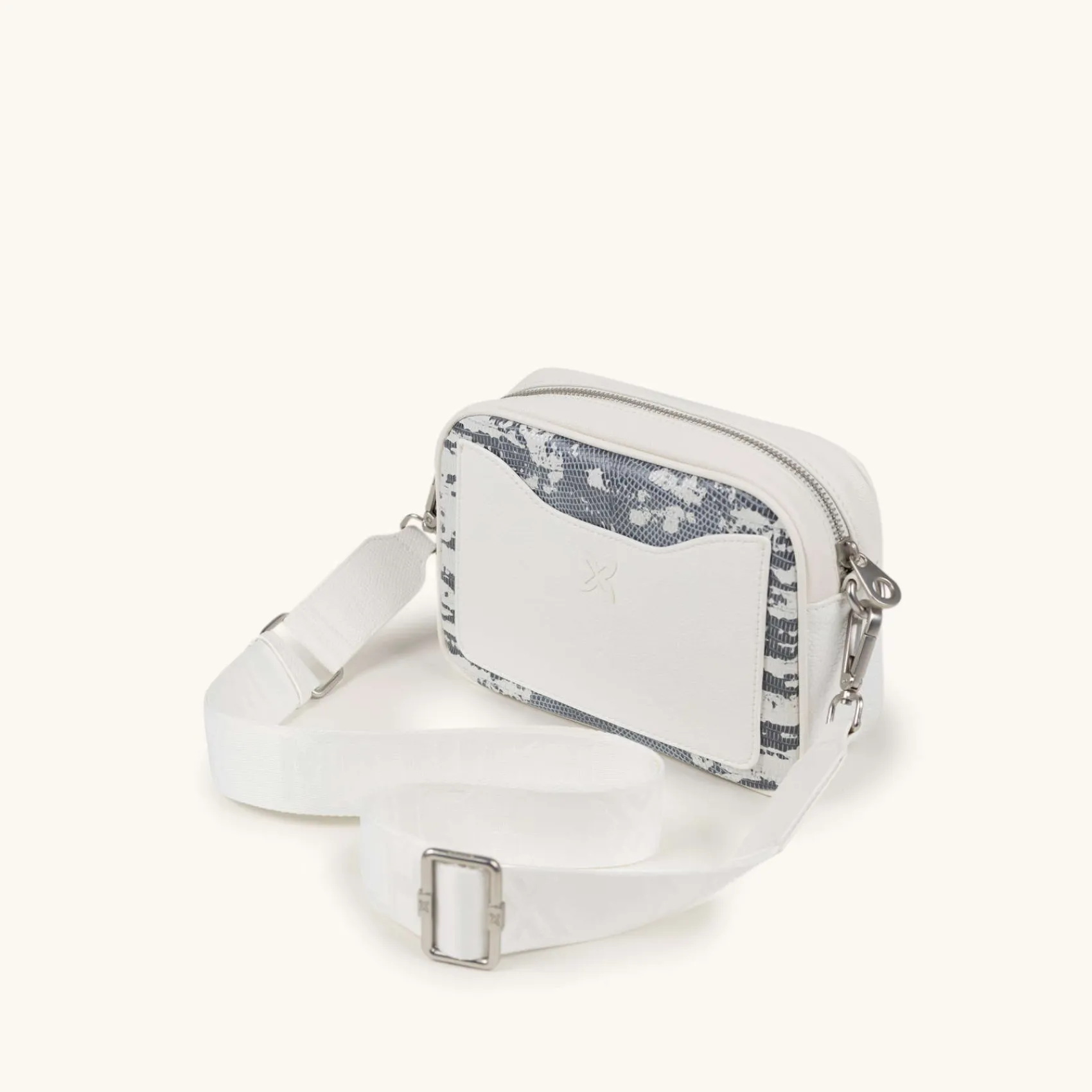 Mujer MUNICH Colección Mujer|Bolsos Pequeños<BLOCK FUN FW25 CROSSBODY CAMERA C/BLANCO