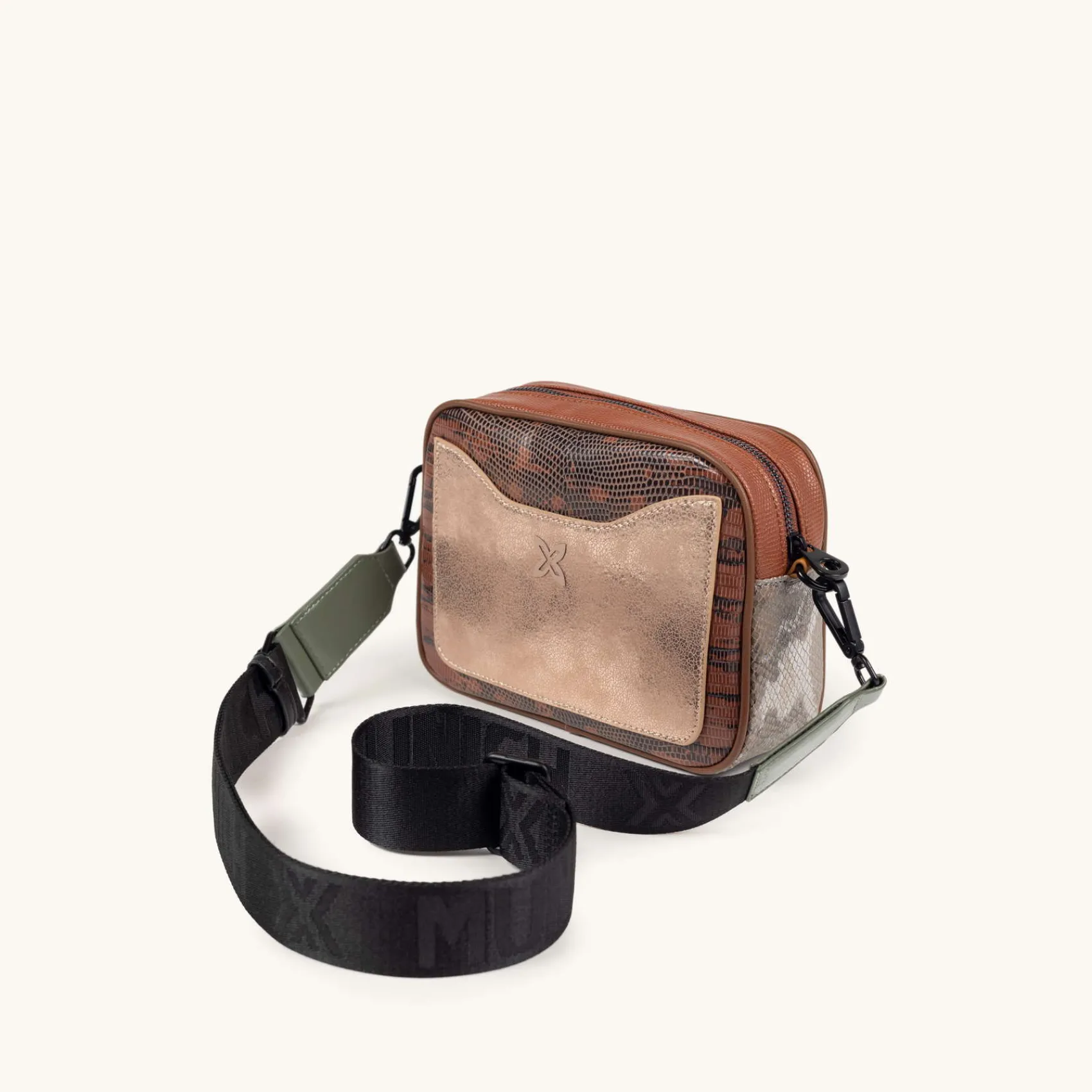 Mujer MUNICH Colección Mujer|Bolsos Pequeños<BLOCK FUN FW25 CROSSBODY CAMERA C/TERRA