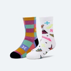 Mujer MUNICH Calcetines|Calcetines<Calcetines fashion socks largo de algodón-poliamida-elastano funny