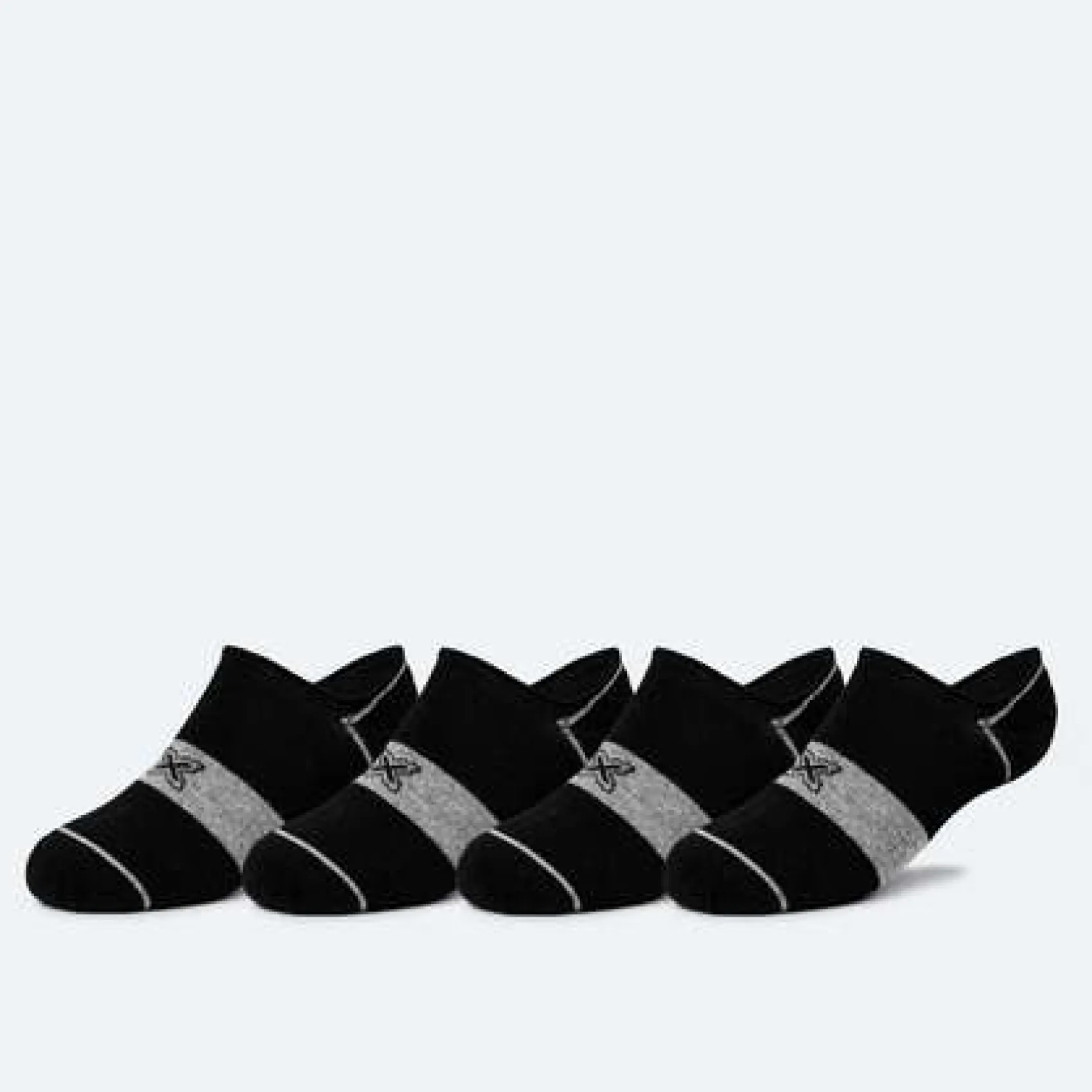 Mujer MUNICH Calcetines|Calcetines<Calcetines invisible sport de algodón-poliéster-espandex negro