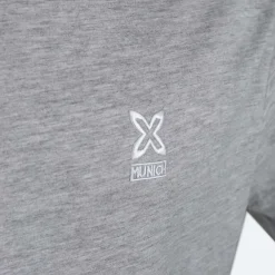 Hombre MUNICH Camisetas<Camiseta basica de algodón gris