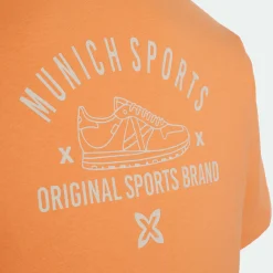 Hombre MUNICH Camisetas<Camiseta de algodón naranja