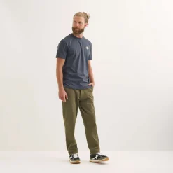 Hombre MUNICH Camisetas<Camiseta Reglamento lifestyle hombre de algodón orgánico antracita