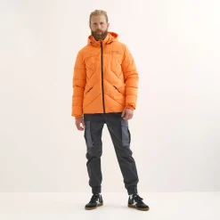 Hombre MUNICH Chaquetas<Chaqueta Cloud lifestyle hombre de poliéster naranja
