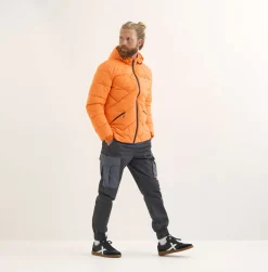 Hombre MUNICH Chaquetas<Chaqueta Cloud lifestyle hombre de poliéster naranja
