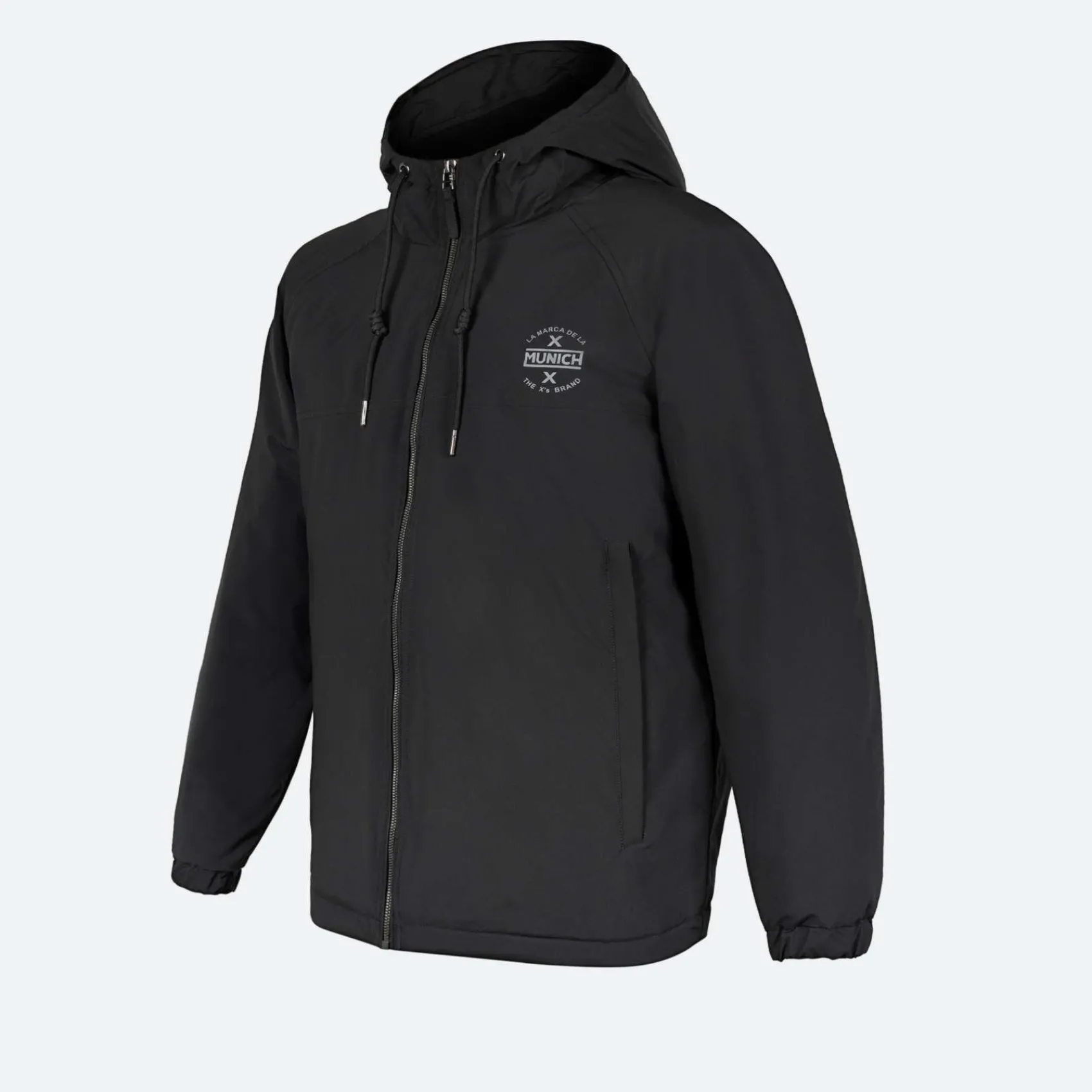 Hombre MUNICH Chaquetas<Chaqueta lift casual de polyester negra