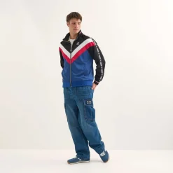 Hombre MUNICH Chaquetas<Chaqueta Scudetto streetwear hombre de poliéster multicolor