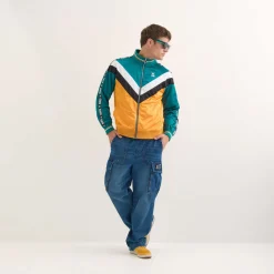 Hombre MUNICH Chaquetas<Chaqueta Scudetto streetwear hombre de poliéster multicolor