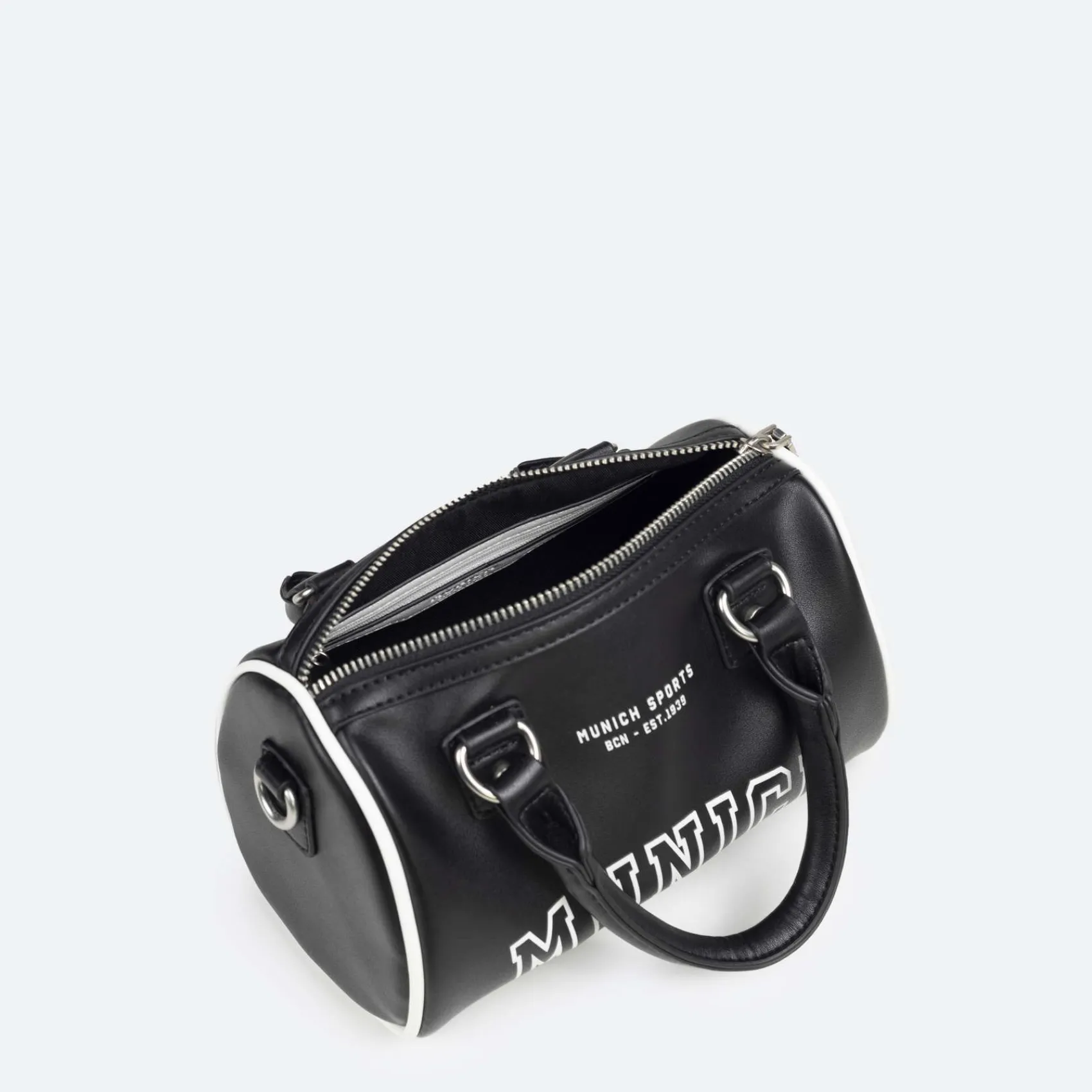 Mujer MUNICH Colección Mujer|Bolsos De Mano<COURT CROSSBODY BARREL C/BLACK
