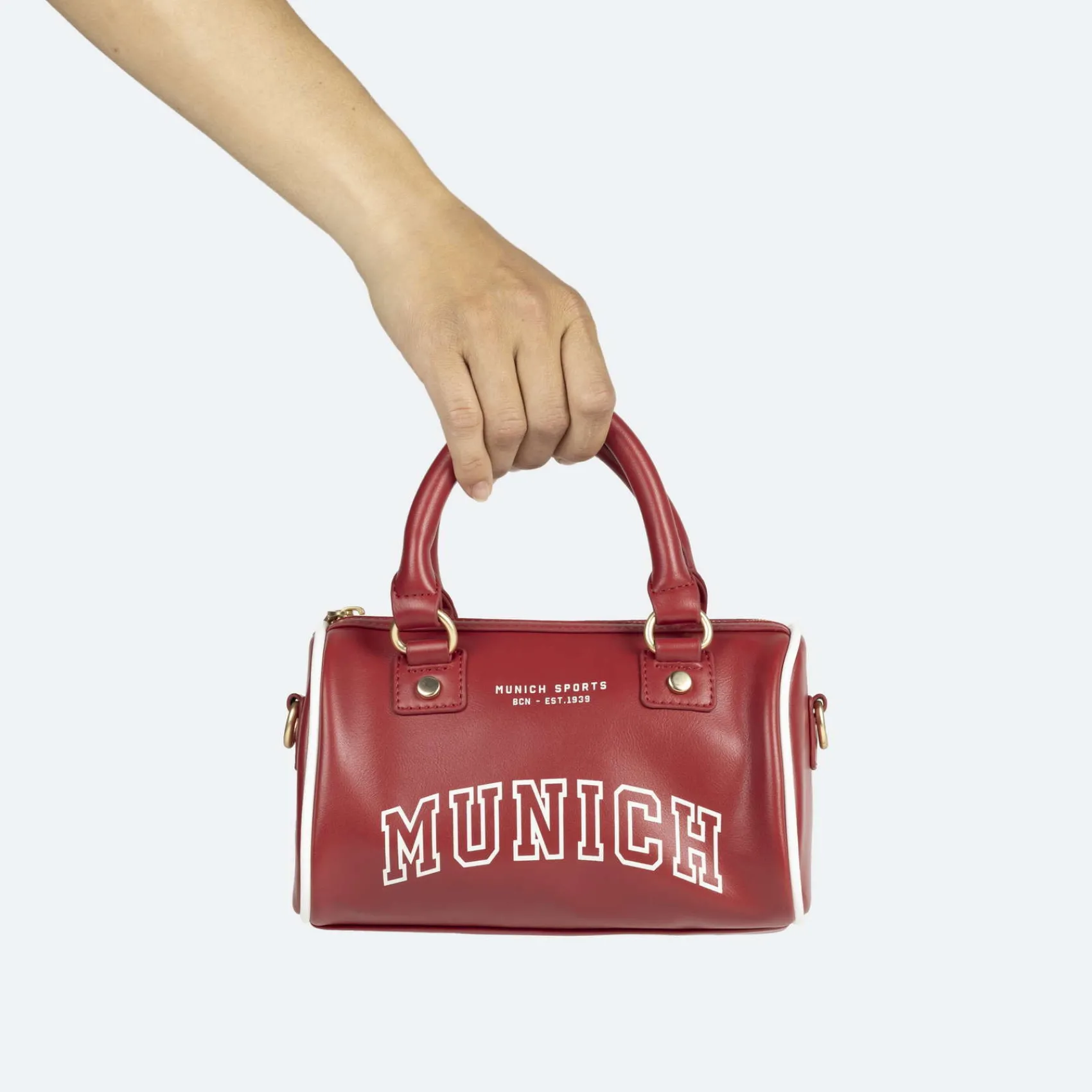 Mujer MUNICH Colección Mujer|Bolsos De Mano<COURT CROSSBODY BARREL C/RED