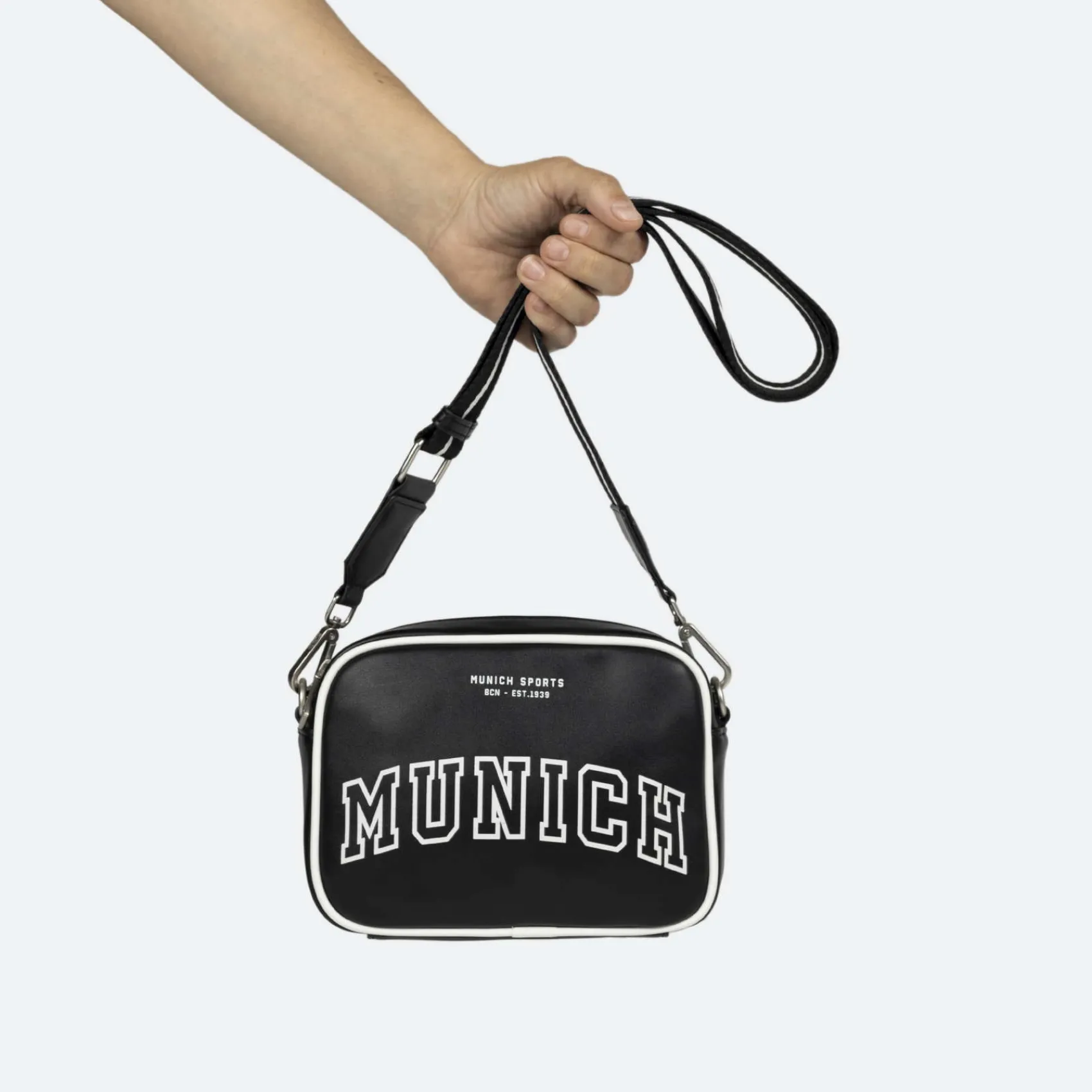 Mujer MUNICH Colección Mujer|Bolsos Pequeños<COURT CROSSBODY CAMERA C/BLACK