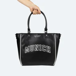Mujer MUNICH Colección Mujer|Bolsos De Hombro<COURT SHOPPER C/BLACK