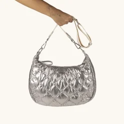 Mujer MUNICH Bolsos De Hombro|Colección Mujer<COVER FW25 CROSSBODY HOBO C/SILVER