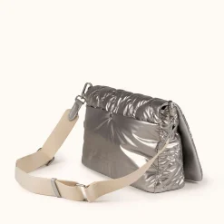 Mujer MUNICH Bolsos De Hombro|Colección Mujer<COVER FW25 CROSSBODY MESSENGER C/SILVER