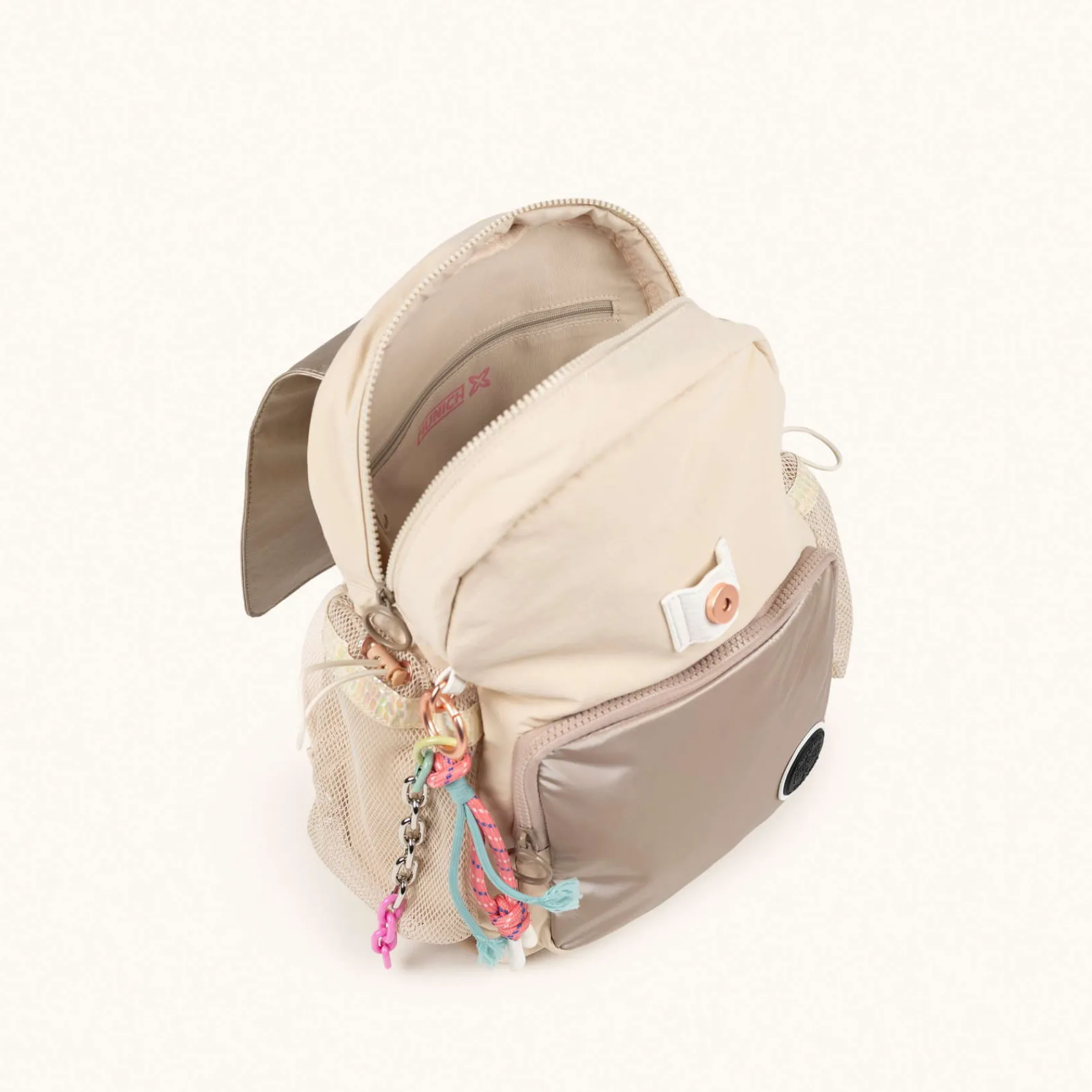 Mujer MUNICH Mochilas|Colección Mujer<DEEP RECYCLED FW25 BACKPACK C/CREAM
