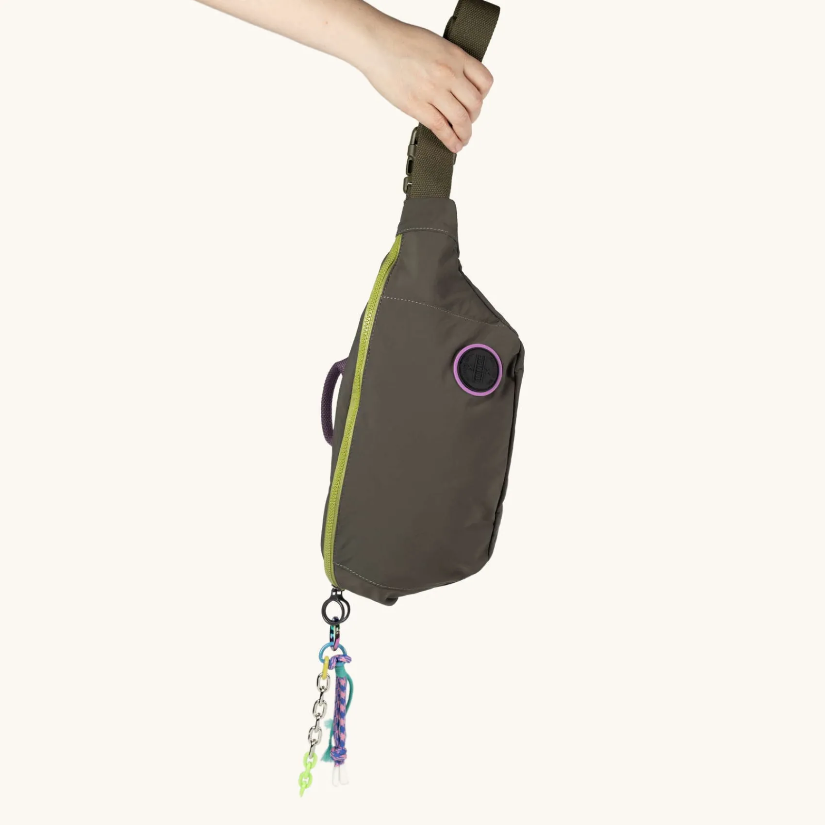 Mujer MUNICH Colección Mujer|Bolsos De Hombro<DEEP RECYCLED FW25 FANNYPACK XL C/KHAKI