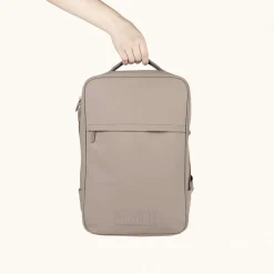 Mujer MUNICH Colección Mujer|Mochilas<ESSENCE RECYCLED FW25 BACKPACK C/TAUPE