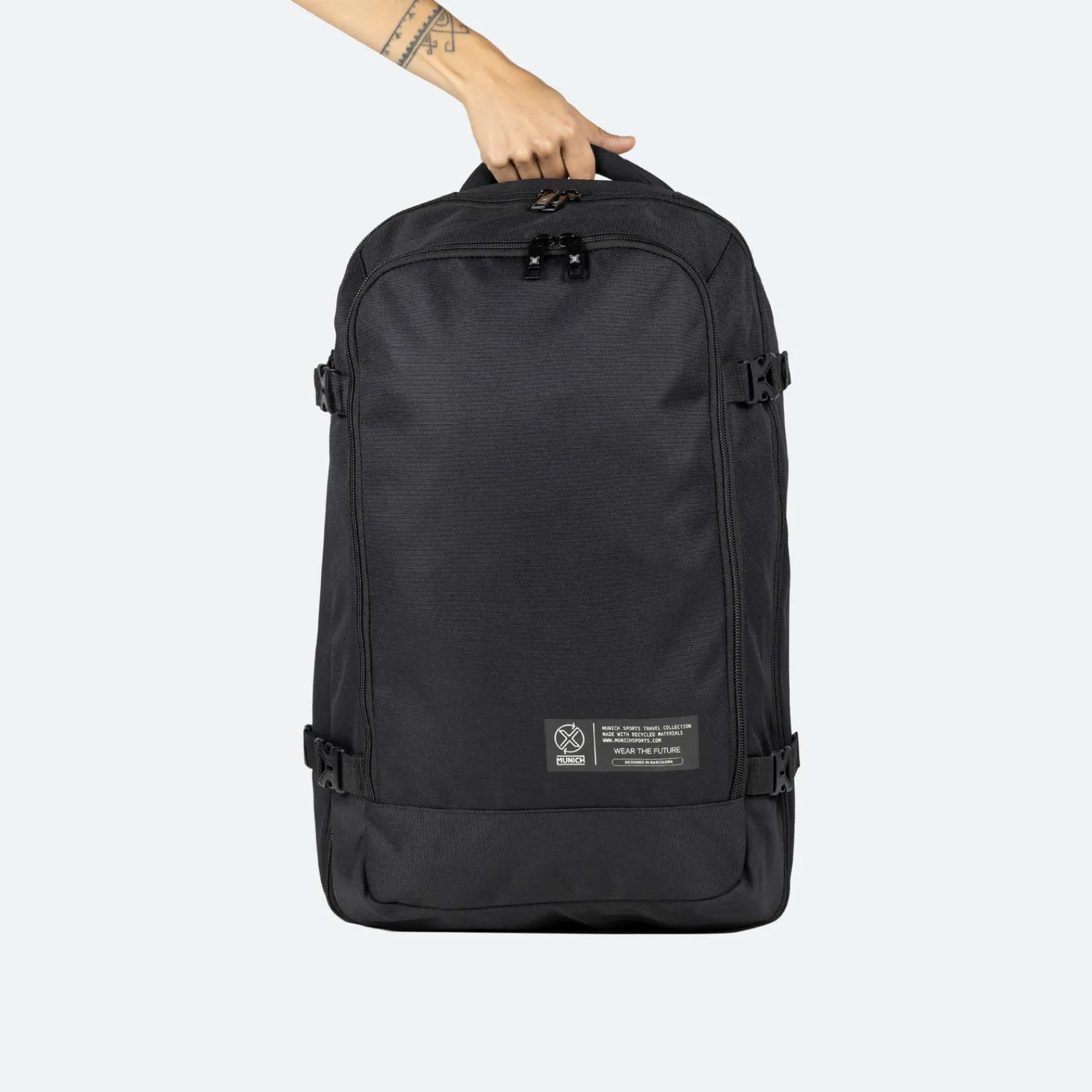 Mujer/Hombre MUNICH Viajes|Colección Hombre Y Unisex<GATE X39 BACKPACK CABIN C/BLACK