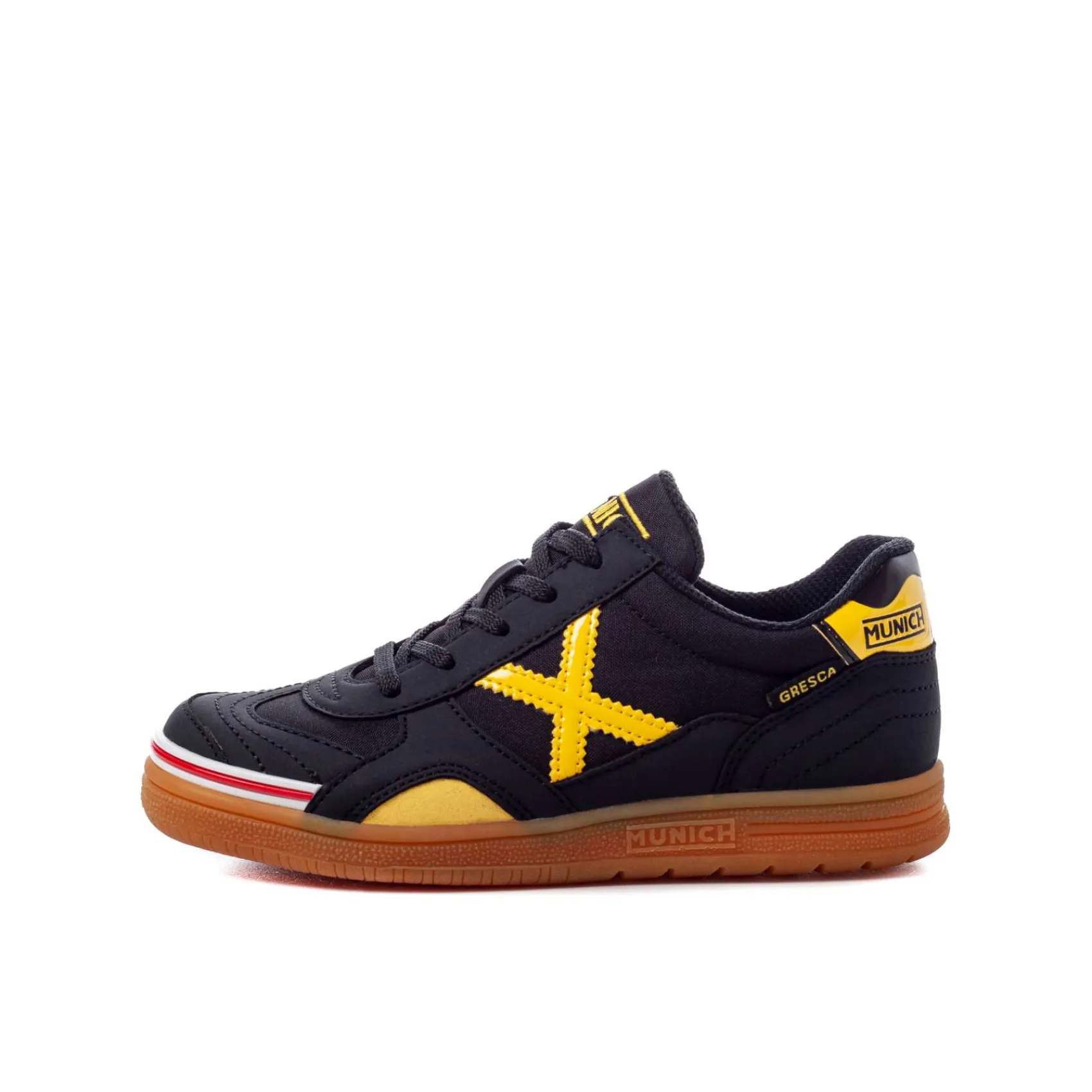 MUNICH Infantil Cordones|Futsal Y Deportes Indoor<GRESCA KID 606