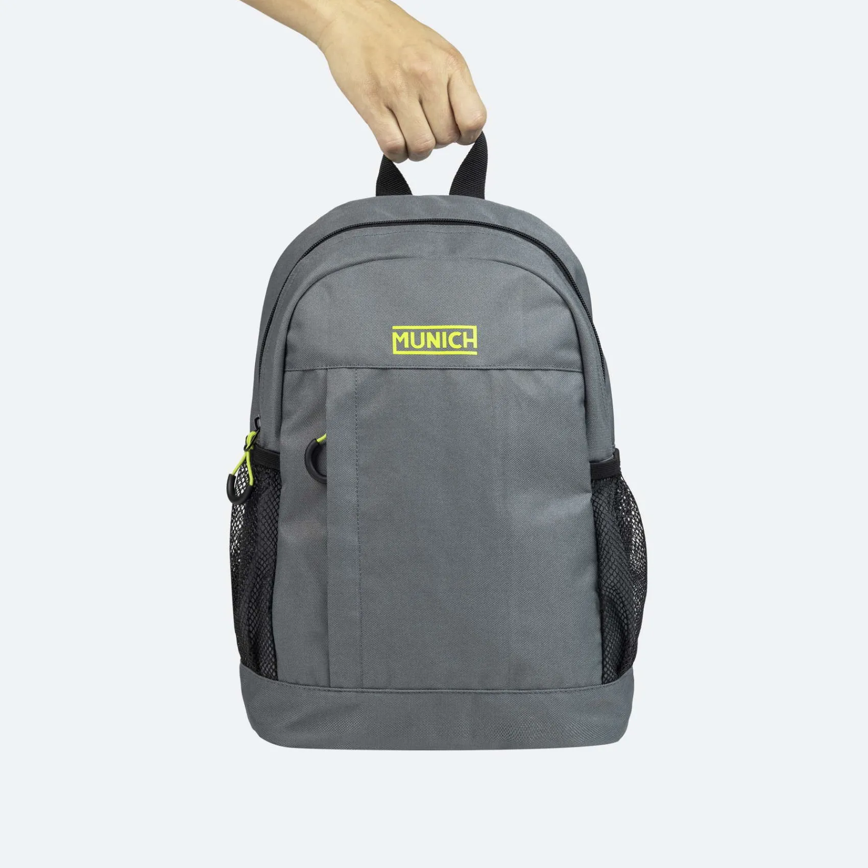 MUNICH Mochilas Escolares<GYM SPORTS BACKPACK SLIM SMALL GREY