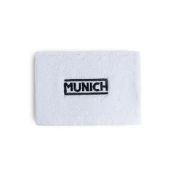 MUNICH Ropa<Muñequera de algodón-latex blanco