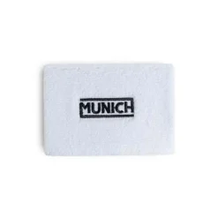 MUNICH Ropa<Muñequera de algodón-latex blanco
