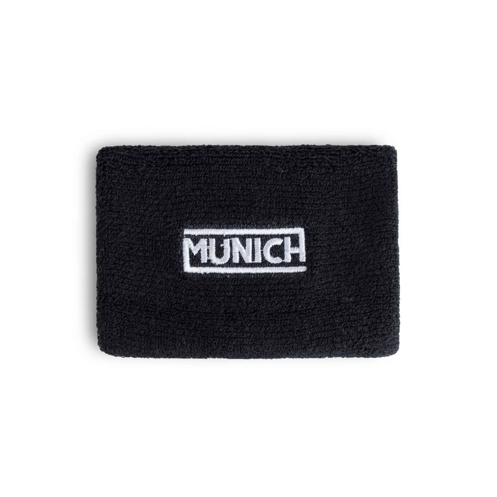 MUNICH Ropa<Muñequera de algodón-latex negro