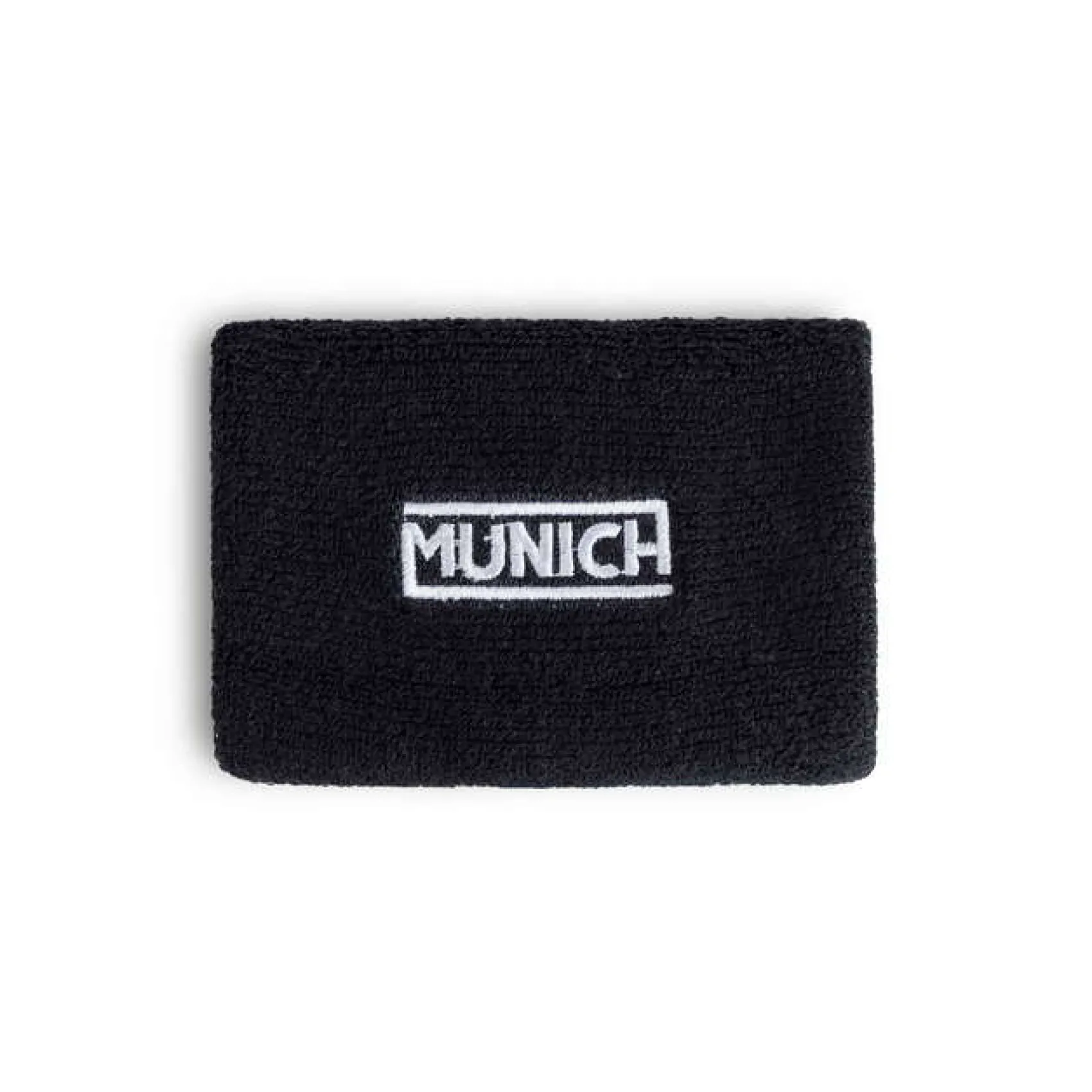 MUNICH Ropa<Muñequera de algodón-latex negro