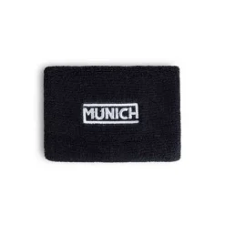 MUNICH Ropa<Muñequera de algodón-latex negro