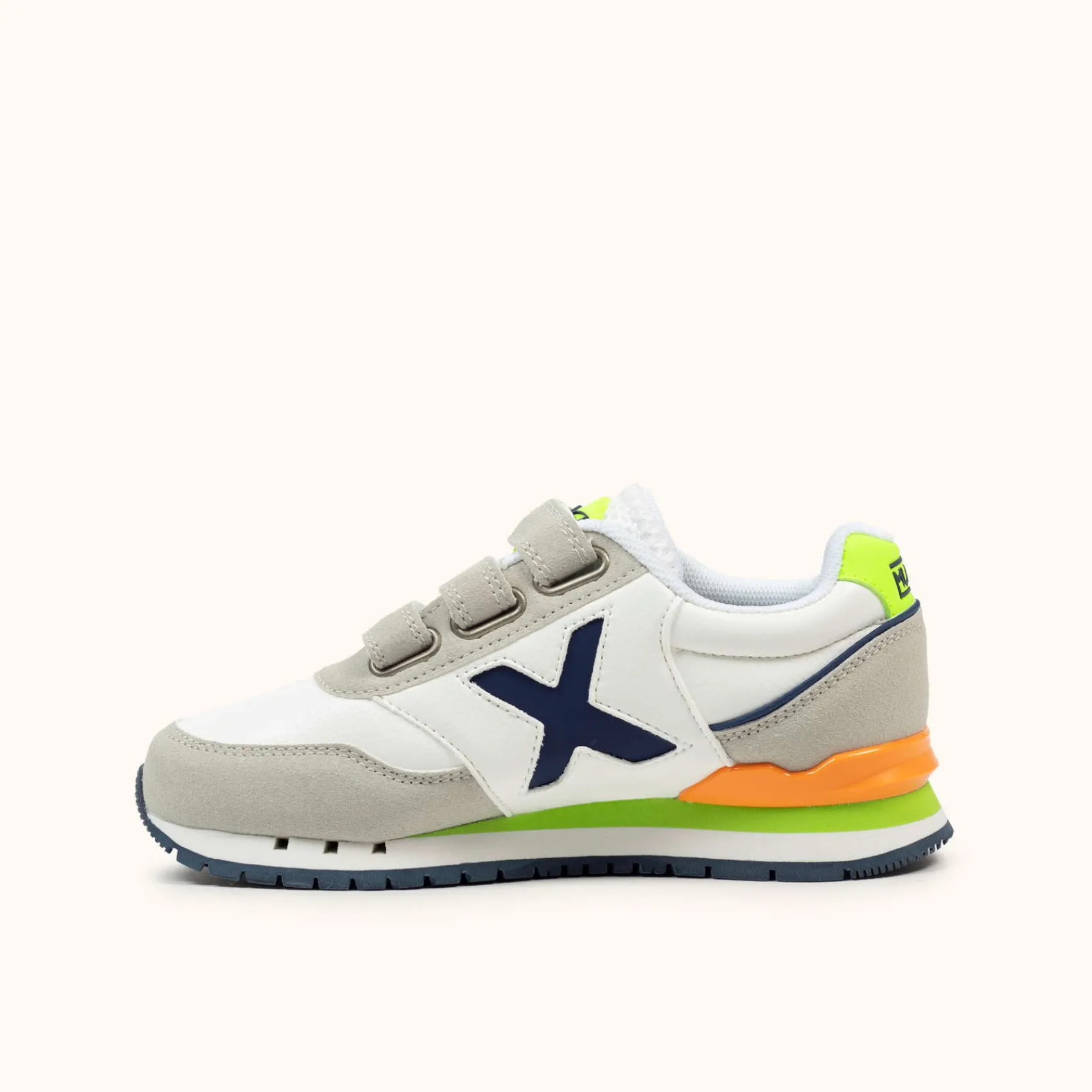 MUNICH Infantil Velcro®|Retro Running<DASH KID VCO 166