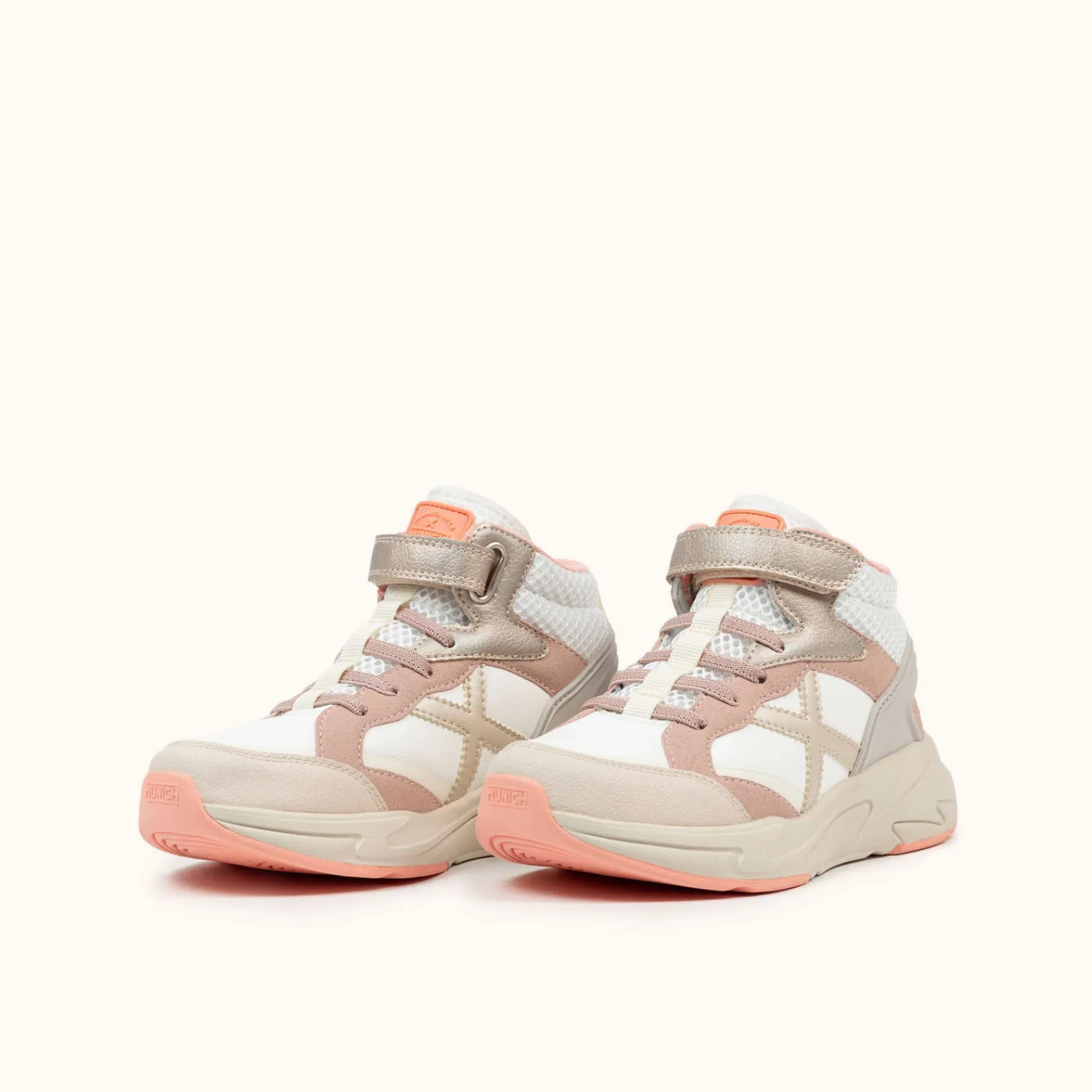 MUNICH Colección Moda Kid|Cordones Elasticos<MINI TRACK BOOT VCO 30