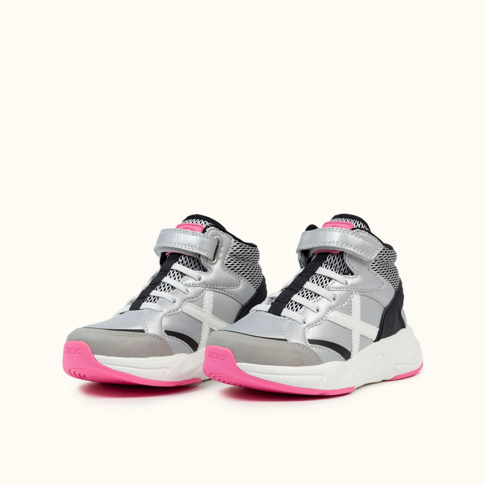 MUNICH Colección Moda Kid|Cordones Elasticos<MINI TRACK BOOT VCO 33