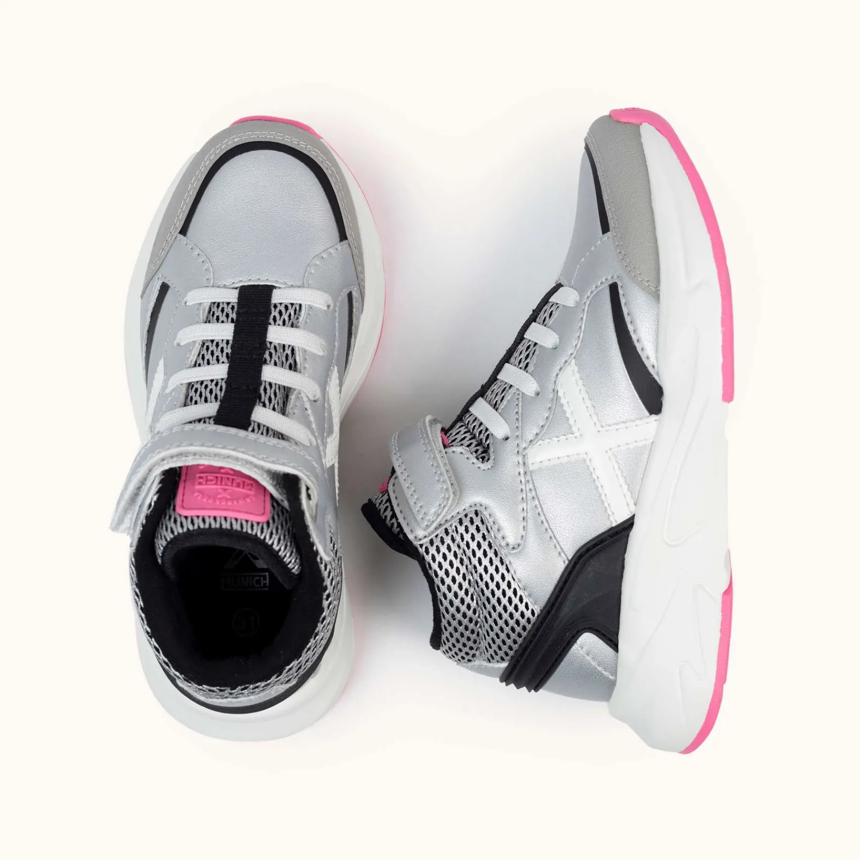 MUNICH Colección Moda Kid|Cordones Elasticos<MINI TRACK BOOT VCO 33
