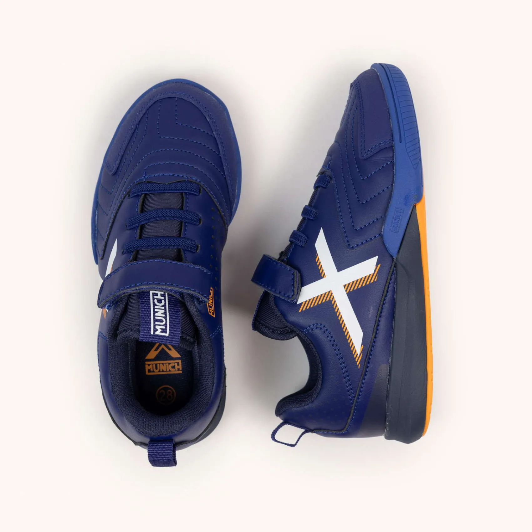 MUNICH Colección Deporte Kid|Futsal Y Deportes Indoor<RONDITO KID ELASTIC LACES 12