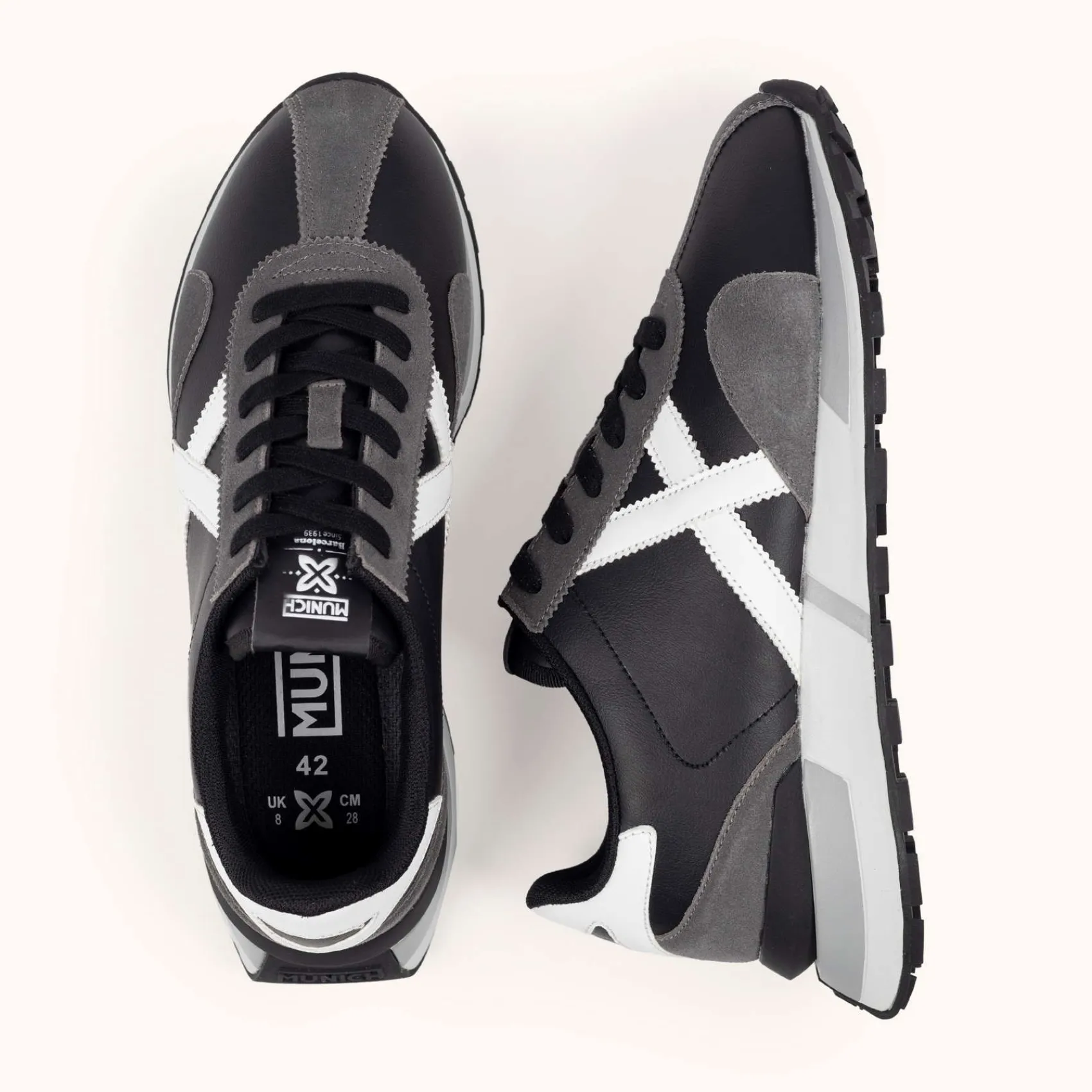 Hombre MUNICH Colección De Moda|Retro Running<SAPPORO 196