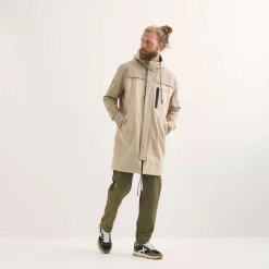 Hombre MUNICH Chaquetas<Parka Rain lifestyle impermeable hombre de poliéster camel