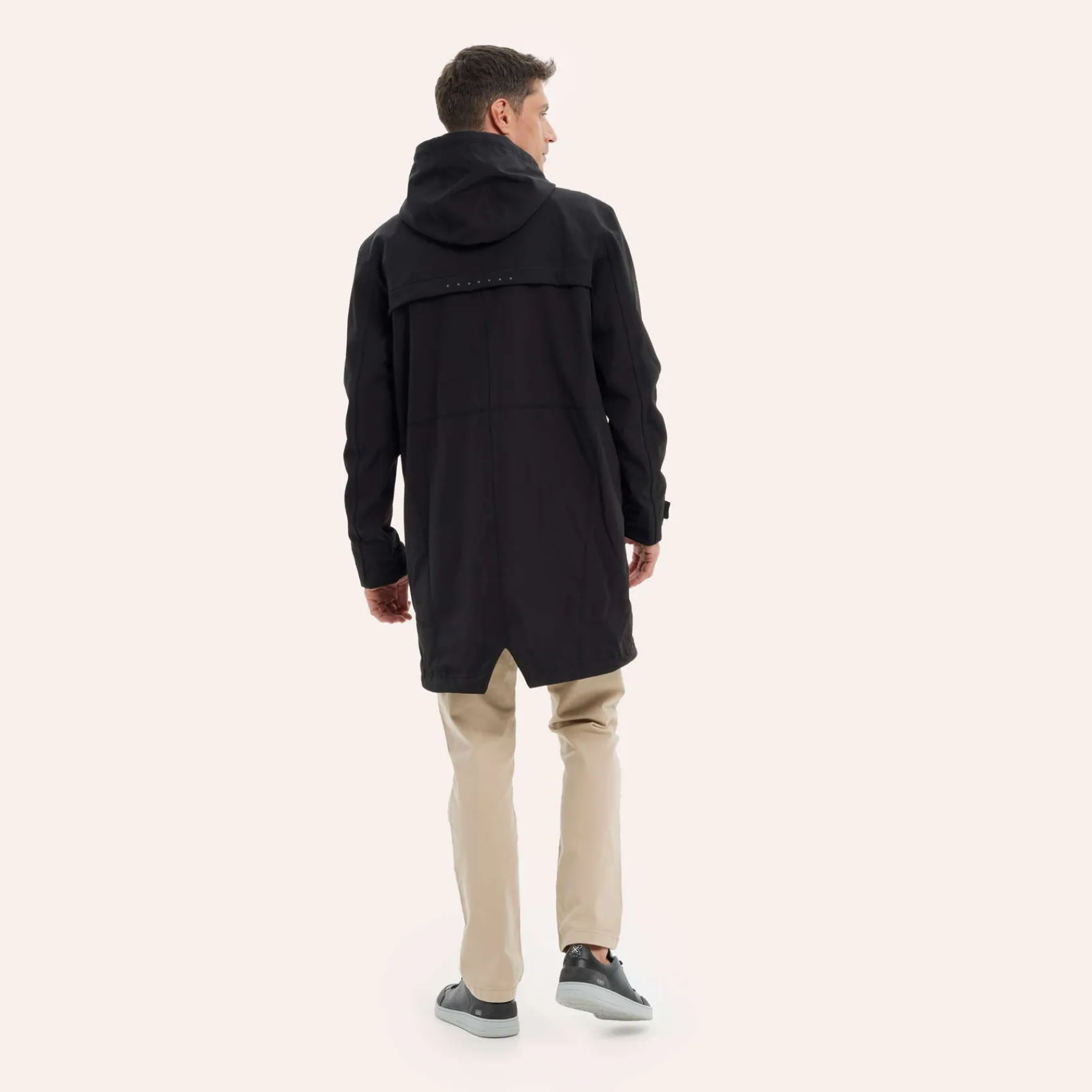 Hombre MUNICH Chaquetas<Parka rain lifestyle de poliéster negro