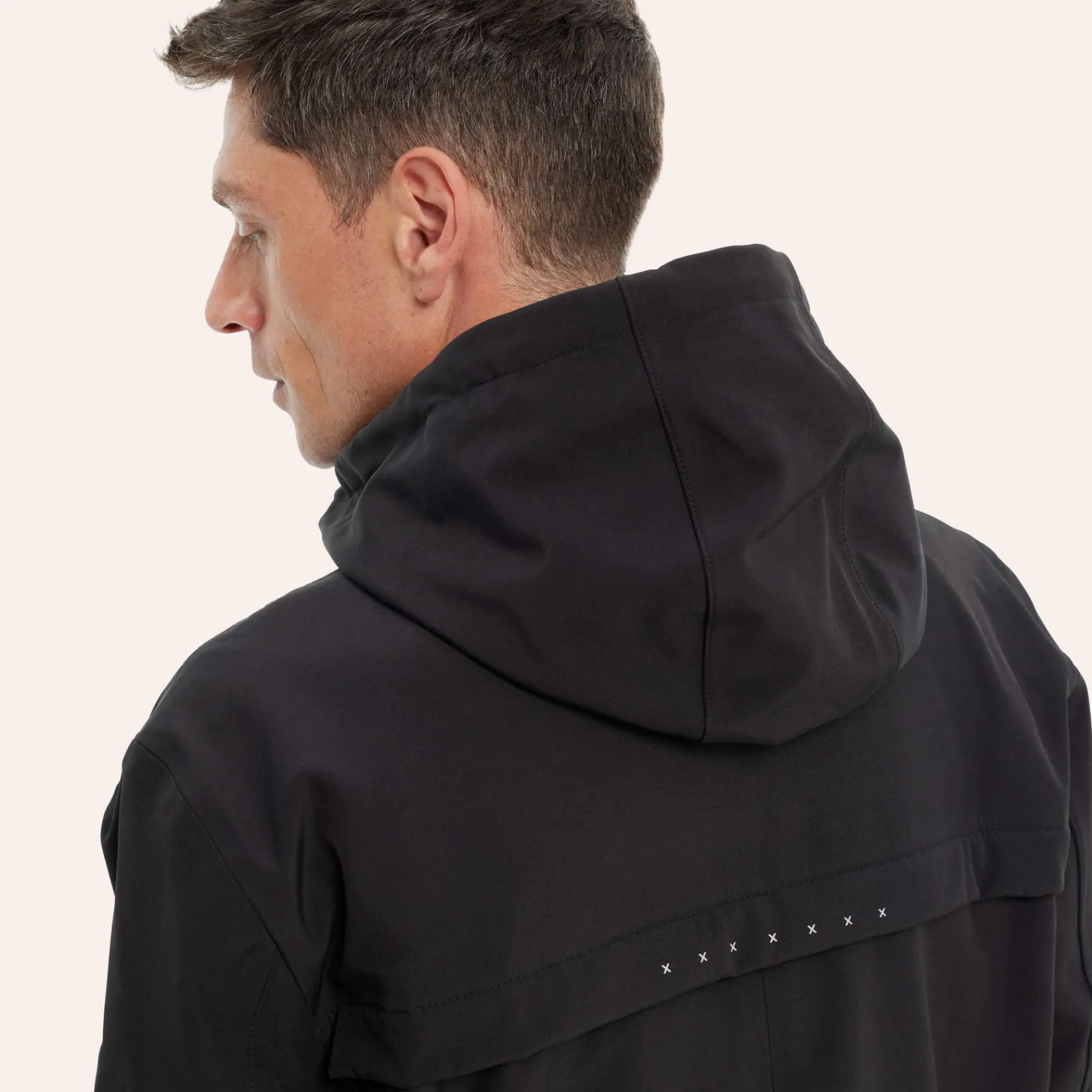 Hombre MUNICH Chaquetas<Parka rain lifestyle de poliéster negro