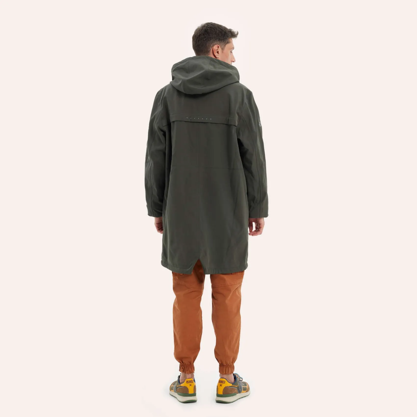 Hombre MUNICH Chaquetas<Parka rain lifestyle de poliéster caqui
