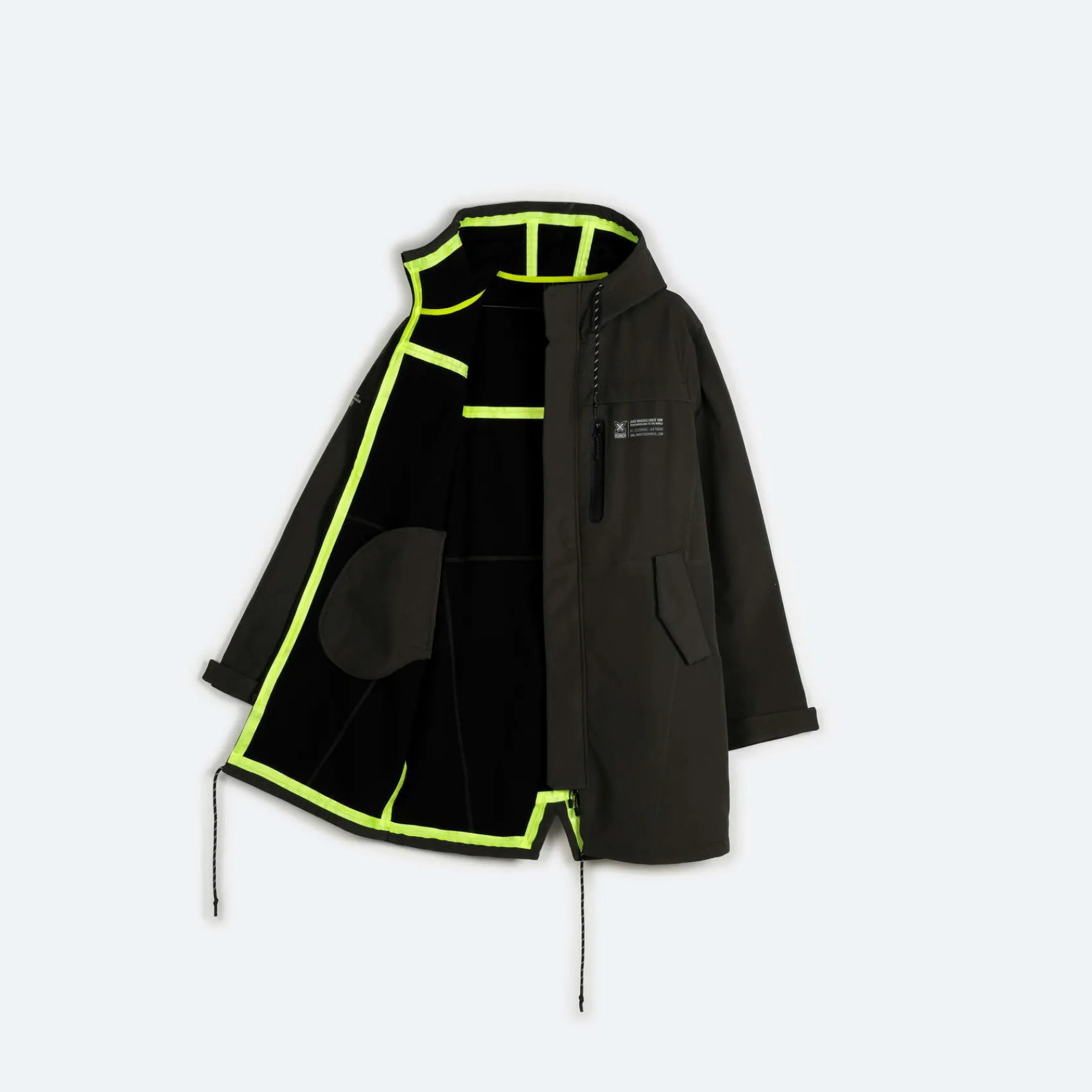 Hombre MUNICH Chaquetas<Parka rain lifestyle de poliéster caqui