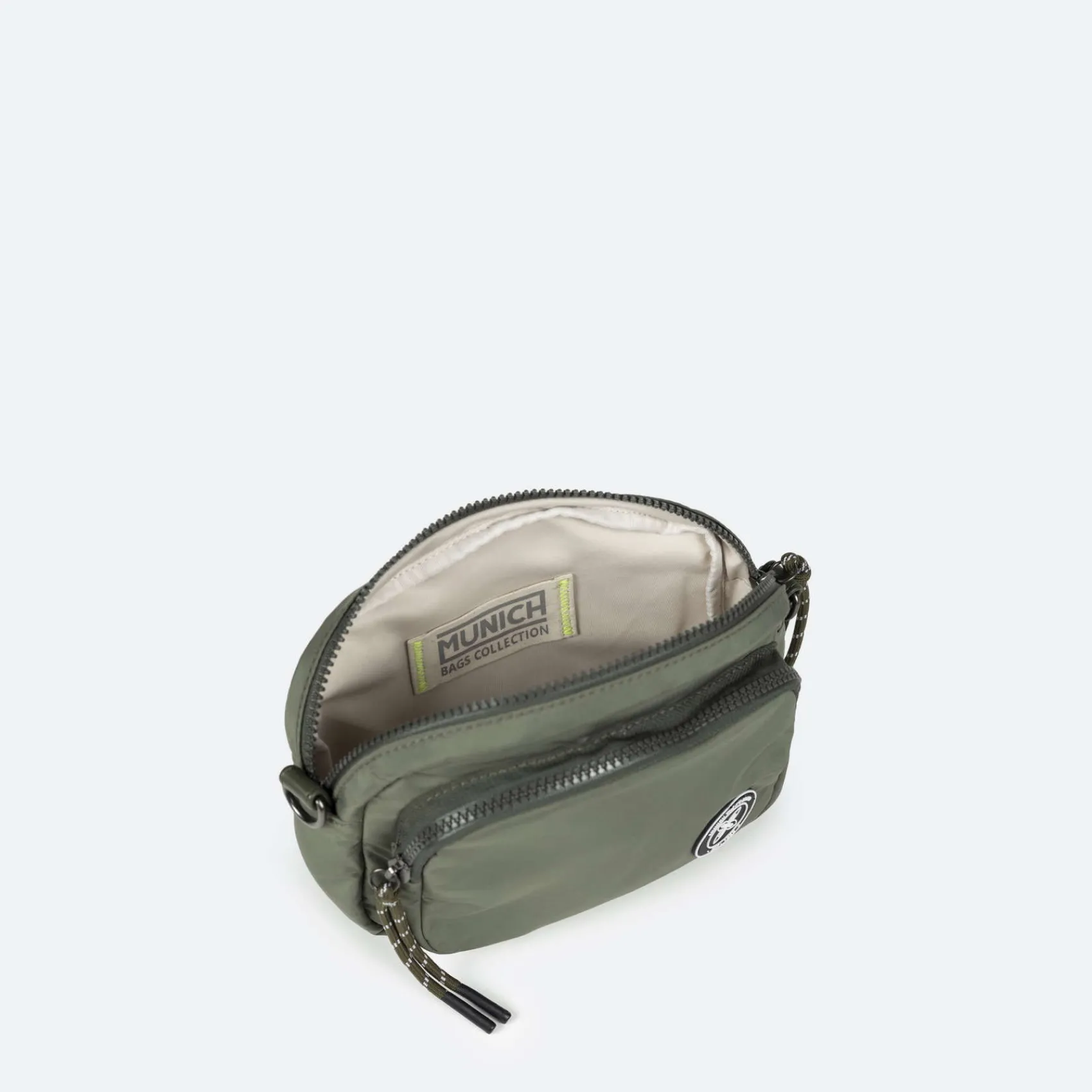 Mujer MUNICH Colección Mujer|Bolsos Pequeños<SHALLOW CROSSBODY CAMERA C/GREEN