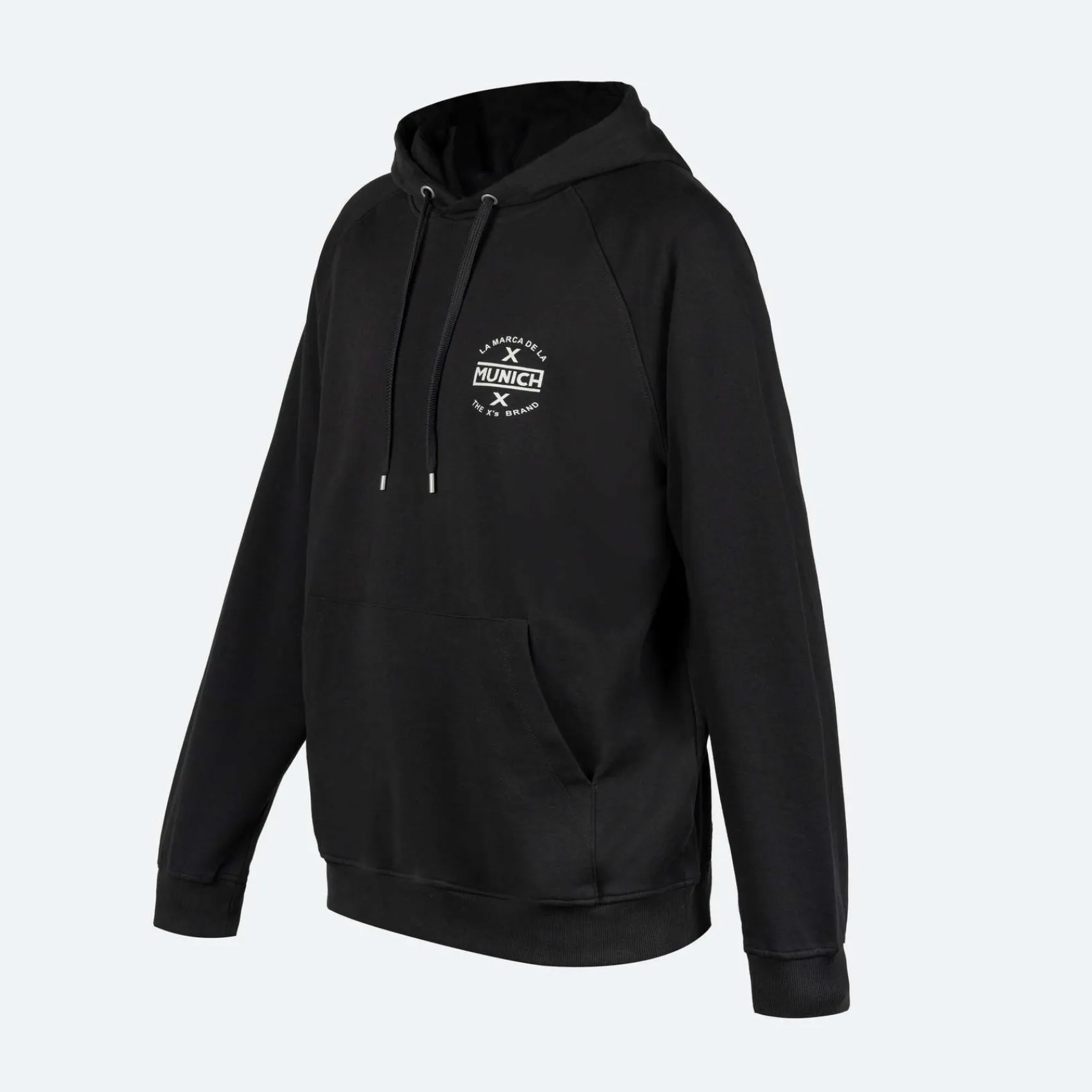 Hombre MUNICH Sudaderas<Sudadera con capucha Classic de algodón negro