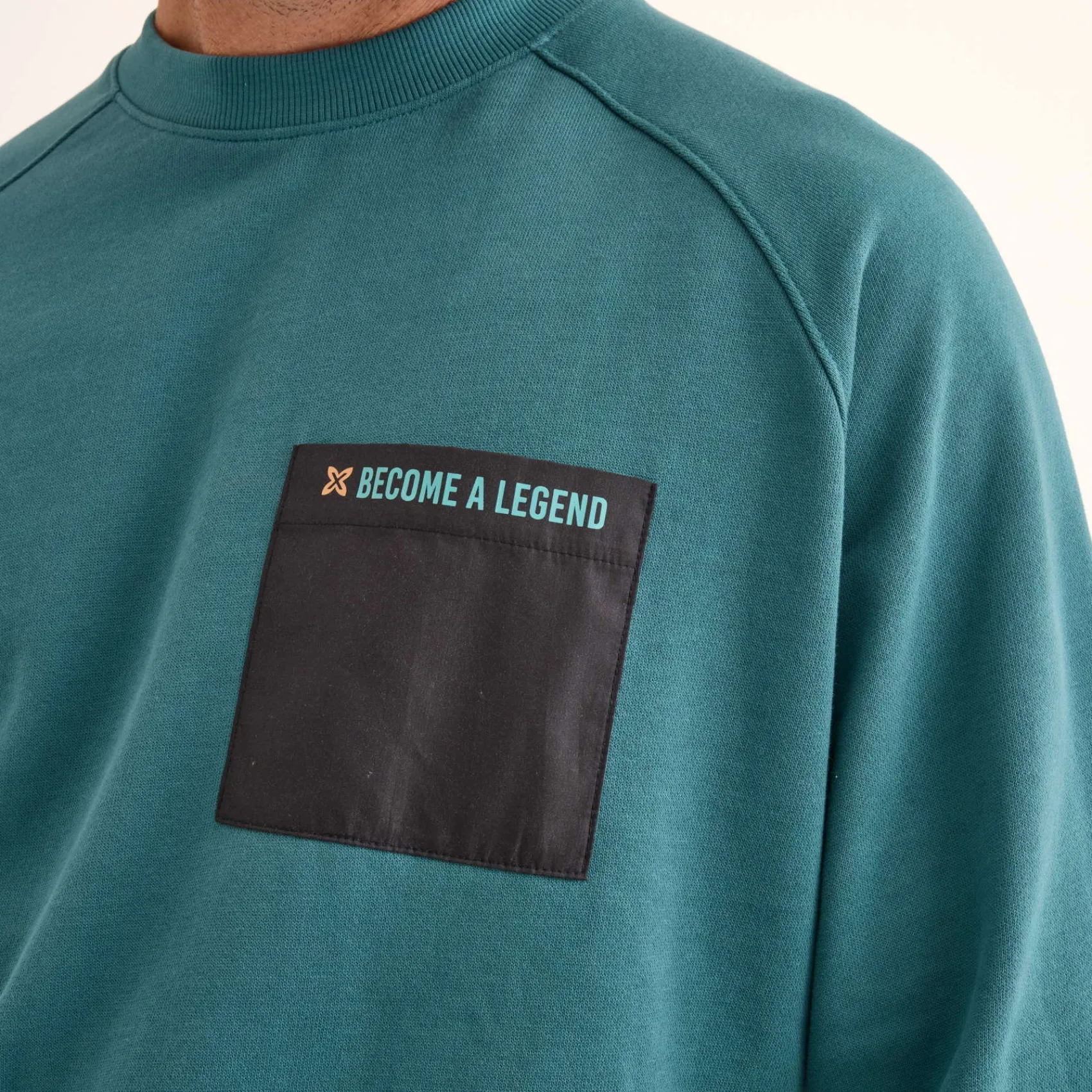 Hombre MUNICH Sudaderas<Sudadera Sotil lifestyle hombre de algodón orgánico verde