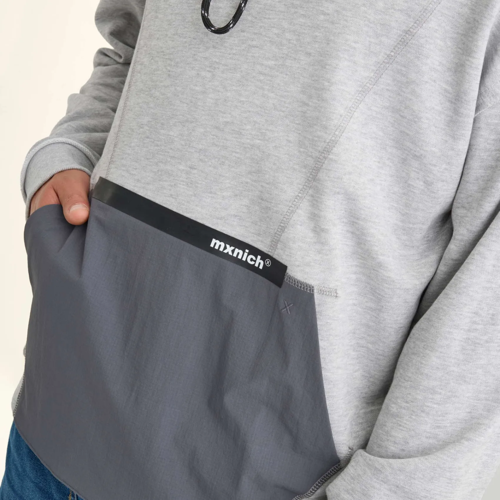 Hombre MUNICH Sudaderas<Sudadera Space streetwear hombre de algodón gris